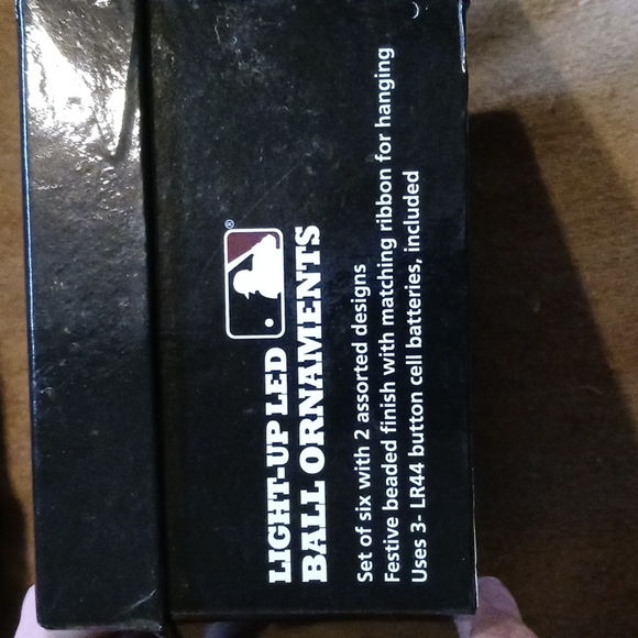 Detroit Tigers LED Ball Ornaments - Picture 7 of 7